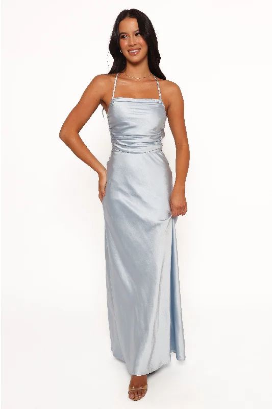 Lucienne Maxi Dress - Icy Blue