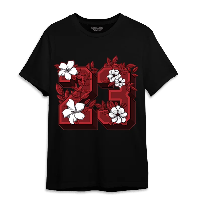 NastyJamz Cherry 12s T Shirt Match 23 Floral