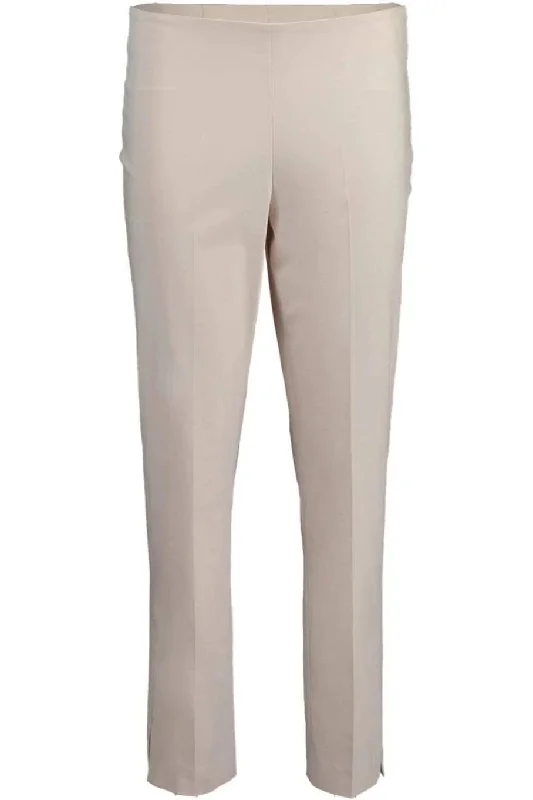 Cotton Twill Side Zip Pant