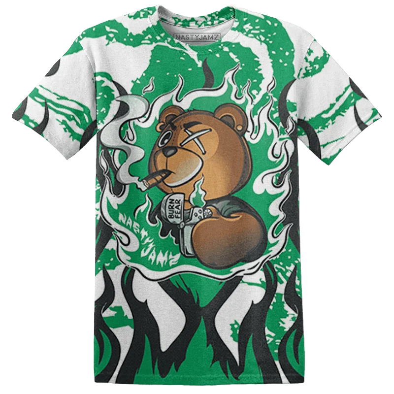 NastyJamz Lucky Green 5s T Shirt Match BER Burn Fear 3D All-Over Print