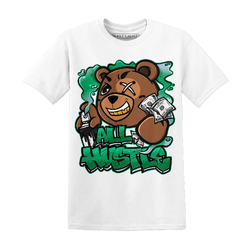 NastyJamz Lucky Green 5s T Shirt Match BER Hustle All Day