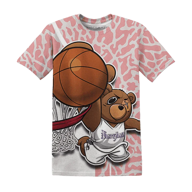 NastyJamz Red Stardust 3s T Shirt Match BER Dunk