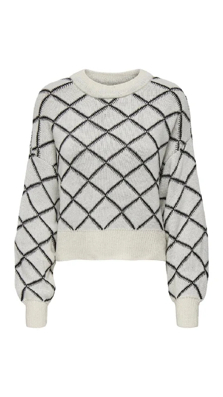 Rita White Knit