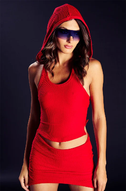 COOL AGAIN HOODED TANK