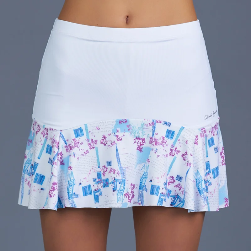 Sisily Fontina Skort (white/print)