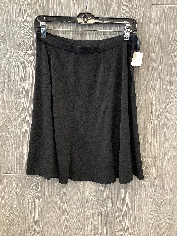 Skirt Midi By Liz Claiborne In Black, Size: 4