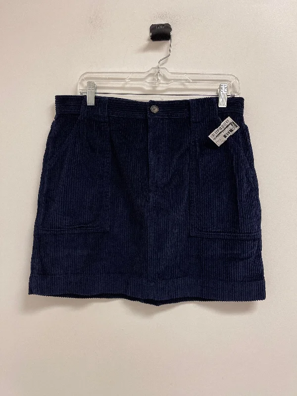 Skirt Mini & Short By Gap In Blue, Size: 12