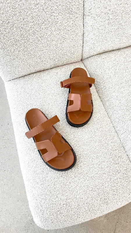 Theon Slides - Tan