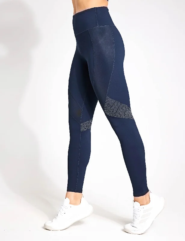 Dynamic Full Length Legging - Sky Captain